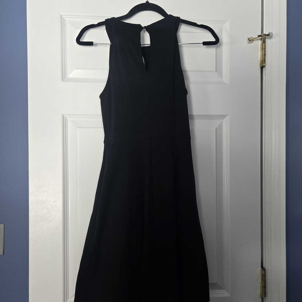 NY&C Black Backless Dress